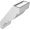 Ekena Millwork 5-in. W x 8-in. D x 12-in. H Valencia Architectural Grade PVC Knee Brace BRCP05X08X12VAL - alternate 6
